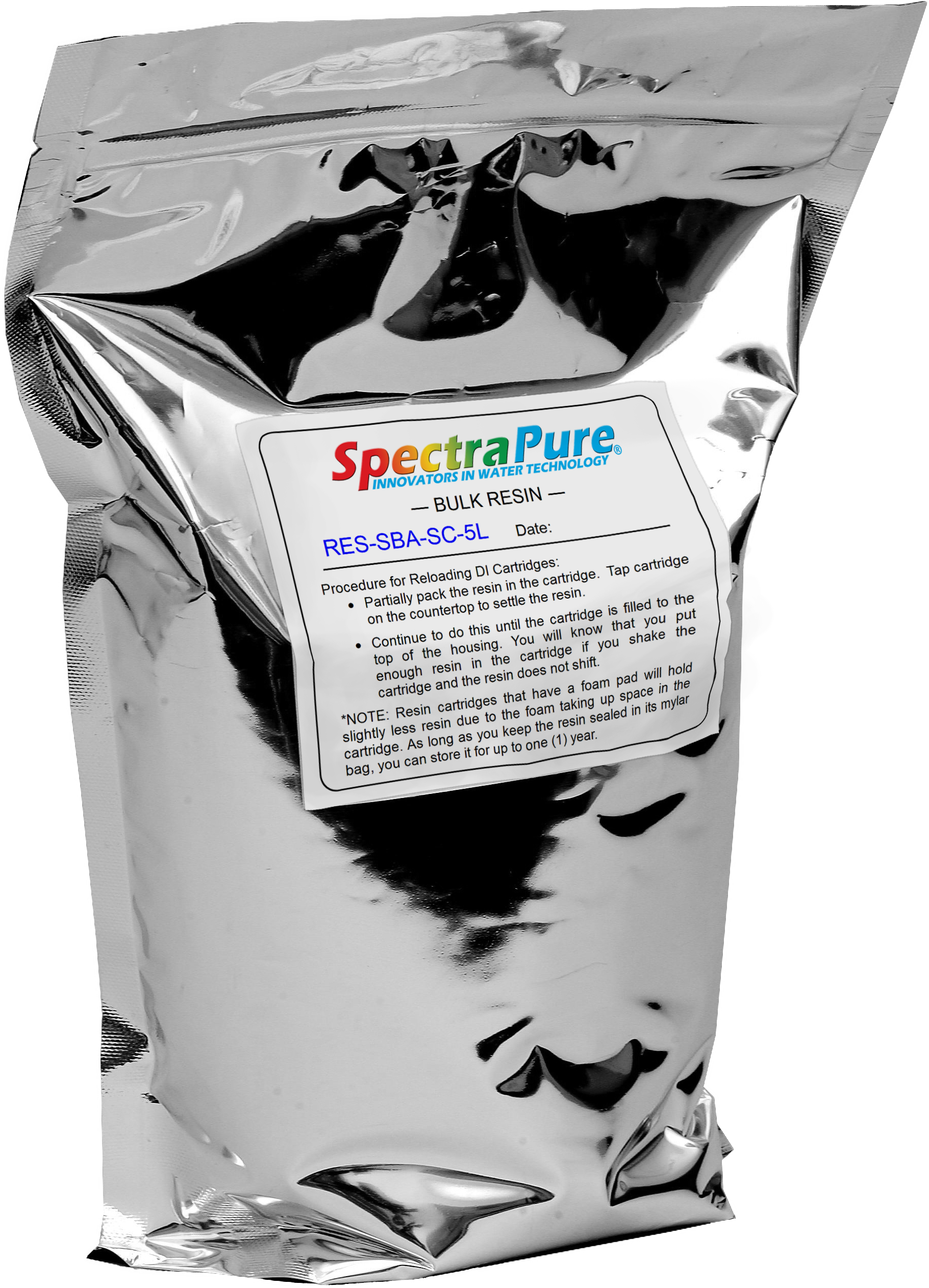 SpectraPure Anion Semiconductor DI Resin - Bulk Bags - SpectraPure