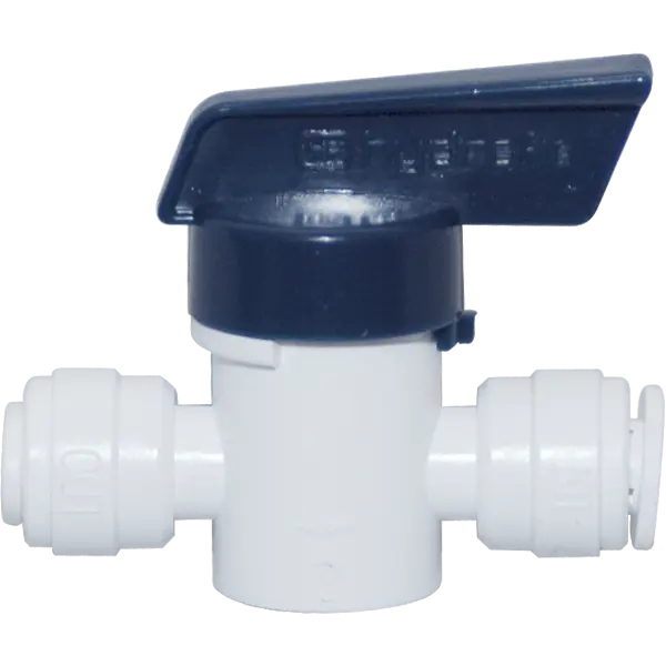 2 Way Acetal Ball Valve - 0.25 inch Quick-Connect Fittings - Spectrapure