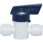 2 Way Acetal Ball Valve - 1/4" Quick-Connect Fittings - VA-2W-4JG