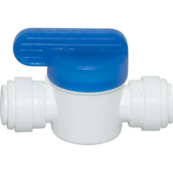 2 Way Acetal Ball Valve with 3/8 inch Quick-Connect Fittings - Spectrapure