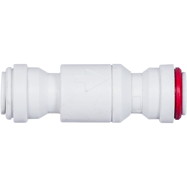 Inline Check Valve with 3/8" Quick-Connect Fittings - Spectrapure