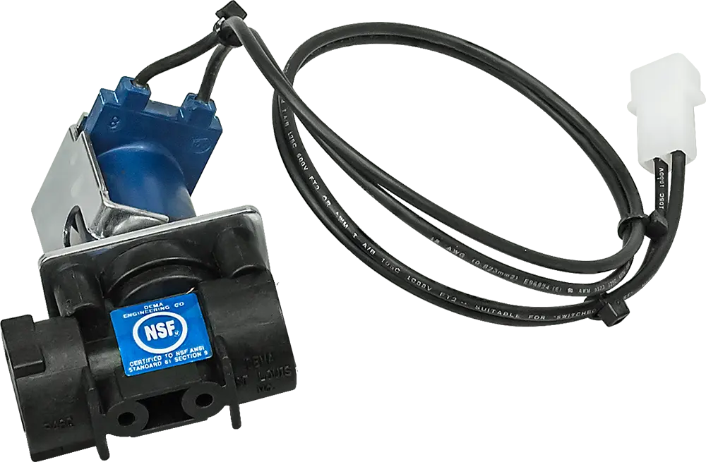 DEMA Plastic Solenoid Valve, 3/8in FPT, 24VAC - AC - SpectraPure