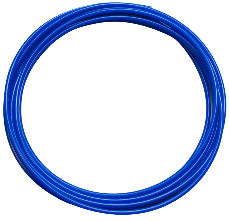 0.35 inch OD Blue Polyethylene Tubing - SpectraPure